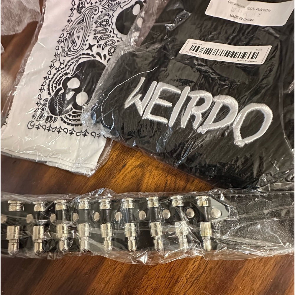 Belt Do Rag And Beanie